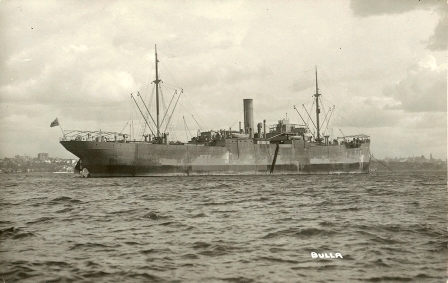 Major Walker's ship HMAT A45 Hessen - aka Bulla - has an interesting story too