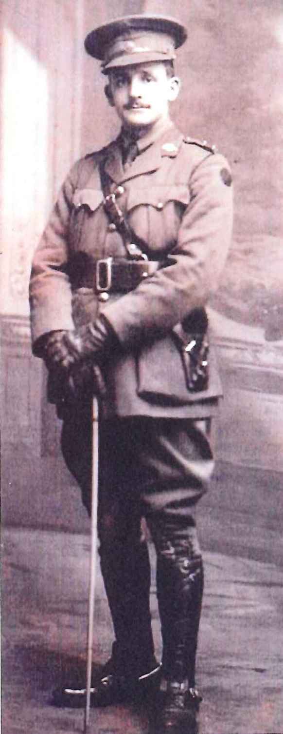 Major Sydney James Walker in army uniform