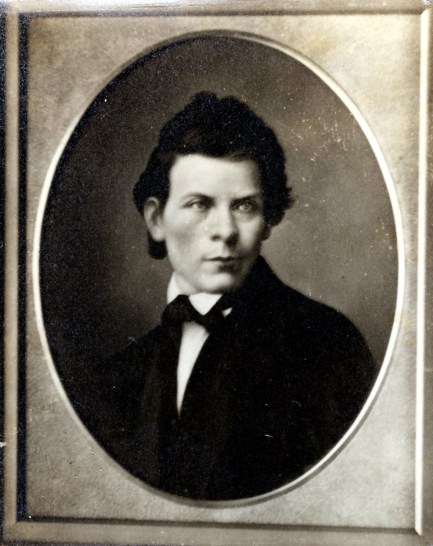 Photograph of a young Henry Parkes. From the collection of the State Library of New South Wales [PXA 345, 19a] (Mitchell Library) as found on the Dictionary of Sydney website