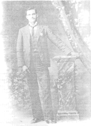 A scanned copy of a photograph of Bert McKay, author of Cookamidgera Memories. The photograph was taken in 1898 when Bert was 21 years old. Source: Bert McKay (1987) Cookamidgera Memories Parkes & District Historical Society: Parkes p.5