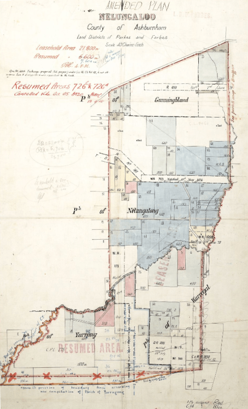 HRLV Map of Nelungaloo