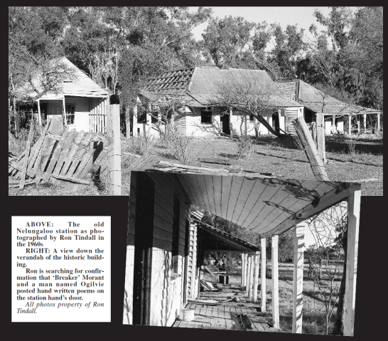 Former editor of Parkes Champion Post, Ron Tindall, took these photographs of Nelungaloo station in the 1960s. The photographs were sent to his successor, Roel ten Cate, who published them. Source: Parkes Champion Post Friday, October 12, 2007, page 8